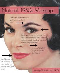 authentic 1950s makeup history and tutorial