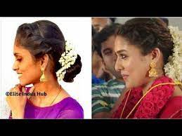 Youtube Bridal Hairdo Nayanthara Hairstyle Lehenga Hairstyles