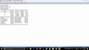Tutorial Eviews Data Cross Section Paiaman Youtube