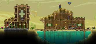 As of this latest update, terraria now officially supports texture packs, which means it's easier than ever to play around in a world that looks however you want it to. First Day Of 1 4 Main Base Terraria