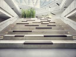 Internationale Schule In Seeheim Jugenheim Architektur Landschaft Treppe Auditorium Design