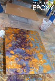 From stainless steel, to phenolic resin and epoxy resin, we offer chemical and odor resistant finishes. Purple Turquoise And Gold Resin Sample Created At The July Resin Workshop By Levi Comstock Epoxy Countertop Resin Countertops Epoxy