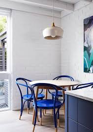 Kitchen Of The Week A Seventies Era Overhaul In Australia Remodelista Dining Room Blue Blue Dining Chair Dining Room Inspiration