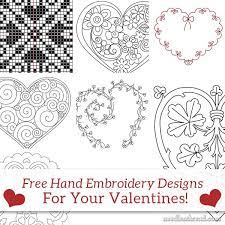See more ideas about embroidery patterns, embroidery, embroidery designs. Free Hand Embroidery Designs For Your Valentines Needlenthread Com