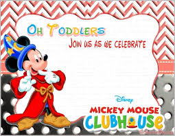 If your children are also fond of such characters, you can use it as a theme of your invitation. Mickey Mouse Birthday Invitation Templates Invitation World