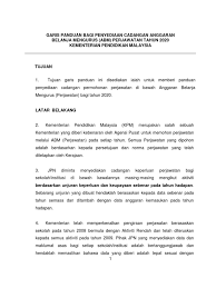 Maybe you would like to learn more about one of these? Garis Panduan Penyediaan Abm Tahun 2020