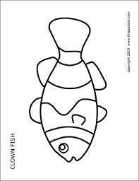 Valentine's day emphases love of all kinds. Coral Reef Fishes Free Printable Templates Coloring Pages Firstpalette Com