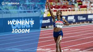 Faith Kipyegon Runs 2 29 15 For 1 000m Monaco 2020 Wanda Diamond League Youtube