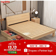 Its sophisticated look doesn't in any way reveal the moderate price. Bed Frame Furniture Prices And Online Deals Home Living Jul 2021 Shopee Philippines