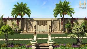Garden Design Classic Style On Behance Home Gate Design Garden Design Classic Garden