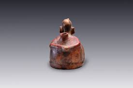 Cautivo con el pene erecto | El México antiguo. Salas de Arte Prehispánico  | Museo Amparo, Puebla