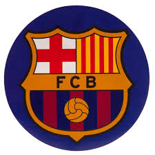 Fc barcelona official soccer gift boys crest polo shirt blue. Fc Barcelona Crest Sticker Bc G582 Amstadion Com