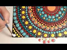163 How To Paint Dot Mandalas Step By Step Guide To Make This Gorgeous Mandala Youtube Mandala Tutorial Mandala Dot Painting Dot Painting