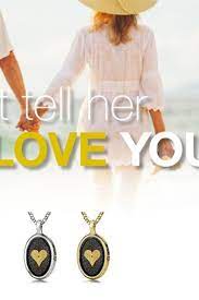 Love Necklace Inscribed With I Love You Romantic Gifts For Girlfriend Girlfriend Gifts Romantic Gifts