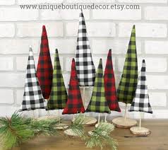 Black And White Buffalo Plaid Christmas Tree Clipart Fabric Christmas Trees White Black Buffalo Plaid Farmhouse Etsy Fabric Christmas Trees Buffalo Plaid Christmas Tree Farmhouse Christmas Decor