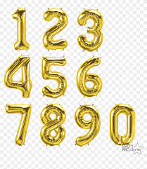 Free standard shipping with $49 orders. Transparent Gold Number Balloons Novocom Top