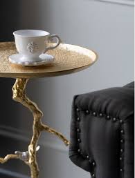 Diy typographic tree limb coasters 4. Latest Branch Shape Metal Side Table My Aashis