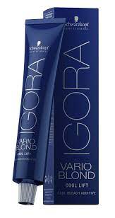 schwarzkopf professional igora vario blond cool lift cool bleach additive 60ml