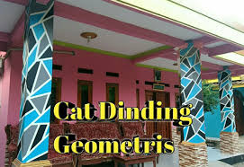 Cat rumah sangat berpengaruh untuk kesan tampilan yang lebih menarik. Cat Dinding Geometris Cat Dinding Cat Dinding Geometris Dinding Lukisan Dinding