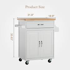 Maybe you would like to learn more about one of these? 4 Styles Portable Wood Kitchen Island Cart Trolley Dining Table Storage Cabinet Kitchen Islands Kitchen Carts Home Garden