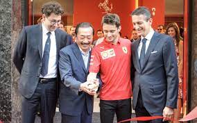 Owen group, jack barclay bentley in london's berkeley square is named after one of the original bentley boys of the 1920s and is the world's oldest and most famous bentley dealership. F1 Ace Charles Leclerc Opens H R Owen Ferrari Mayfair Showroom Car Dealer Magazine