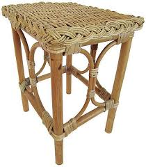 English Rattan Bamboo Side Table Antiquelifestyle Rattan Round Coffee Table Bamboo