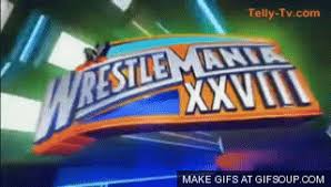 As you can see, the logo is totally innovative, because it puts the word wrestlemania in white on a kind of red * in the gif, the entry for the brood. Wrestlemania Gif Find On Gifer