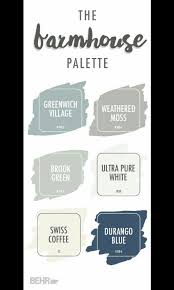 Benjamin moore has so many fantastic colors, and i tend to gravitate toward that brand. Pin By Laurie Myers On The C Household Rustic Color Schemes Farmhouse Paint Farmhouse Paint Colors