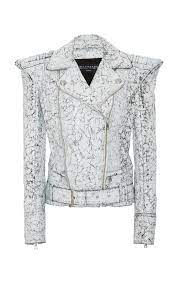 Cracked Leather Jacket By Balmain Ss19 Moda Operandi Balmain Leather Jacket Balmain Fashion Clothes