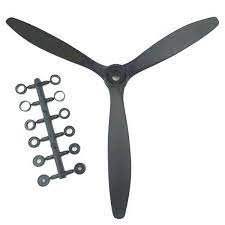 Qtmodel 8060 8x6 Inch Efficient 3 Leaf Blade Propeller For Rc Airplane Rc Parts From Toys Hobbies And Robot On Banggood Com