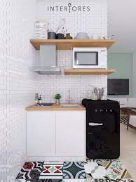 Eclectic Industrial Modern Scandinavian Pop Art Rustic Kitchen Scandianvian Kalibata Small Apartment Kitchen Kitchen Design Small Small Kitchen Decor
