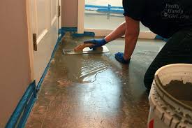 Second, if you're planning to install flooring over the slab, the concrete needs to be level if it's going to function properly as a subfloor. How To Patch And Level A Concrete Subfloor Pretty Handy Girl