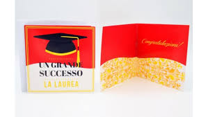 Biglietto Sonoro Di Auguri Laurea Biglietto Augurale Completo Di Busta