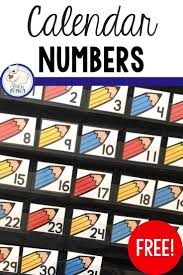 Dashing Free Printable Calendar Numbers For Preschool In 2020 Printable Calendar Numbers Calendar Numbers Numbers Preschool
