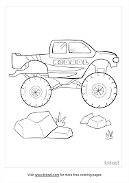 Here is the printable monster truck . Monster Truck Coloring Pages Free Vehicles Coloring Pages Kidadl