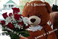 Flowers balloons and teddy bears. 70 Bears With Flowers And Balloons Ideas Valentine Balloons Flowers
