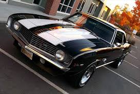 Image result for Tuxedo Black 1969 Camaro