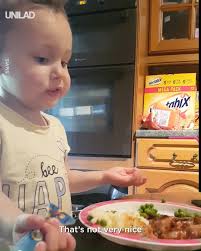 Adorable Little Girl Won't Eat Sausages After Finding Out How They're Made 