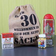 Das perfekte geschenk zum 30. Geschenkset Zum 30 Geburtstag
