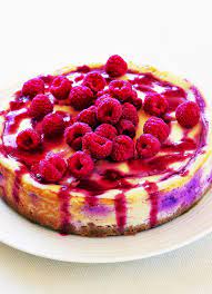 Baked Raspberry Cheesecake Recipe Raspberry No Bake Cheesecake Raspberry Cheesecake Recipe Cheesecake Recipes