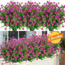 If you want to bring a touch of the outdoors in but don't want the hassle of looking after real plants and flowers, look no. Artificial Plants Fake Flowers In Outdoor For Garden Porch Window Box Plants Uk Ebay