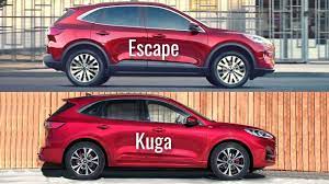 2020 ford escape vs ford kuga youtube ford kuga ford escape ford