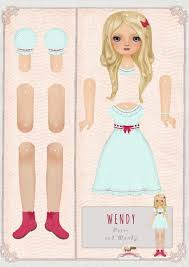 Peter Pan And Wendy Paper Toykids Craft Set Classic Etsy Munecas De Papel Antiguas Marionetas De Papel Titeres Y Marionetas