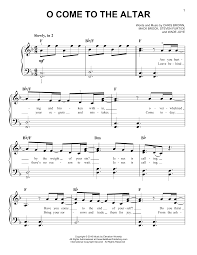 Elevation Worship O Come To The Altar Sheet Music Download Pdf Score 402955