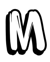 a z graffiti bubble letters printable nerdy caterpillar