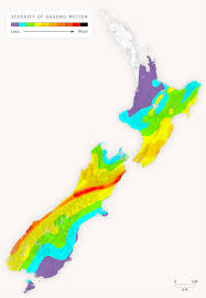 As a result, new zealand has very stringent building regulations. New Zealand Regions At Greatest Risk Of Ground Shaking Earthquakes Te Ara Encyclopedia Of New Zealand