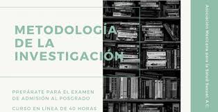 Metodología de la investigación: curso en línea – Amssac | Asociación  Mexicana para la Salud Sexual A.C.