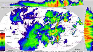 Vznikne, když je radar rušen cizími vysílači nebo odrazem od pozemních objektů. Chmi Radar Bourky