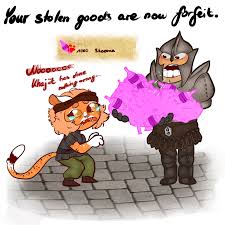 Khajiit Just Wants Skooma By Blueberrynightmarez On Deviantart