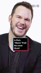 We know #chrispratt is Mario, but is he also the worst Chris? 🤔 #Mariobros  #MCU #wiredautocompleteinterview